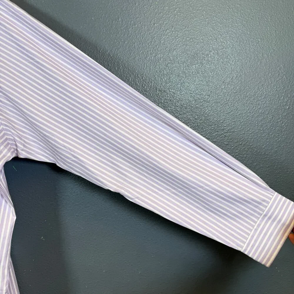 Ralph Lauren XXL men’s pink/white striped Kiawah long sleeve shirt NWT